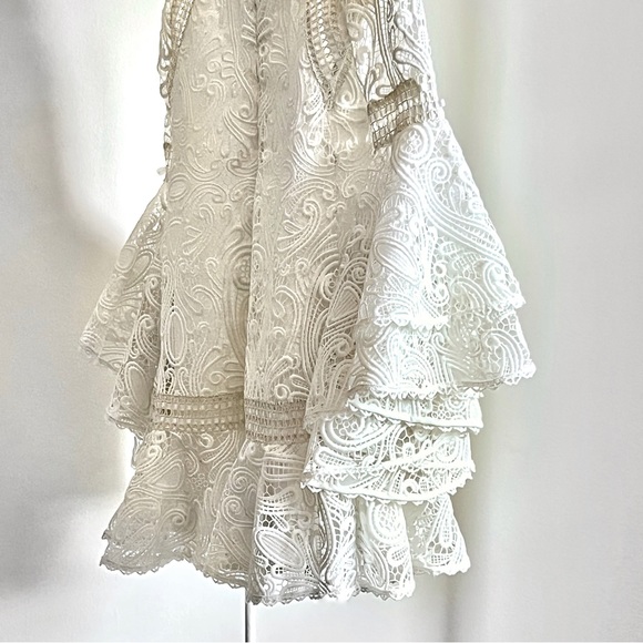 Alexis White Lace Dress - Picture 4 of 15